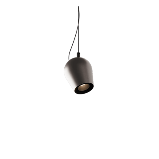 Intra Lighting Pixy Taklampe Matt Sort/ Børstet Onyx