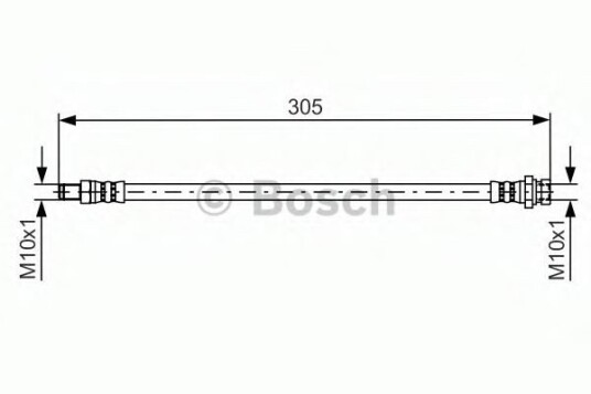 Bremseslange BOSCH 1 987 481 442
