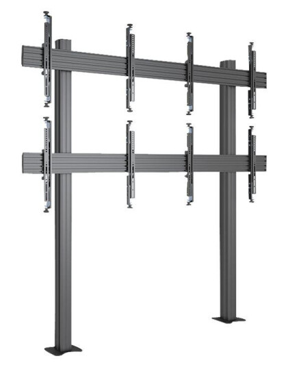 Multibrackets M Pro Series - monteringssett - for 2x2 videovegg - svart
