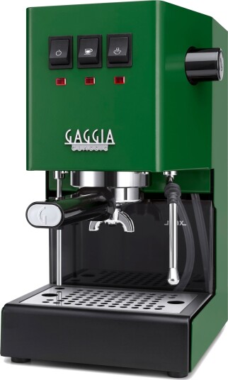 Gaggia Classic E24 Energy Vibes Ri9481 - Kaffemaskin Med Melkeskummer - 15 Bar - Jungle Green