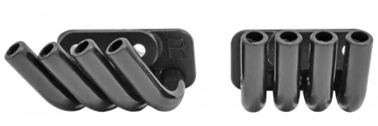 RPM 70852 Zoomies Mock-Up Exhaust Headers - Black- Works with 1/