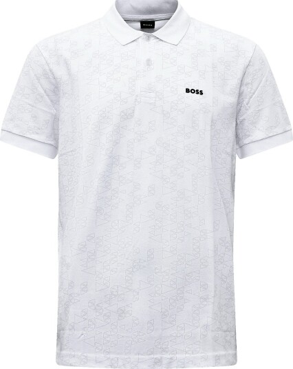BOSS Pl_Goc Swing Ao WHITE XS
