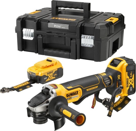 DeWalt Vinkelsliper DCG406P2LRT-XJ Med Batteri, Uten Lader