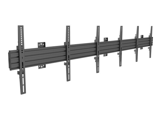 Multibrackets M Wallmount Pro MBW3U monteringssett - for 3 LCD-skjermer - svart