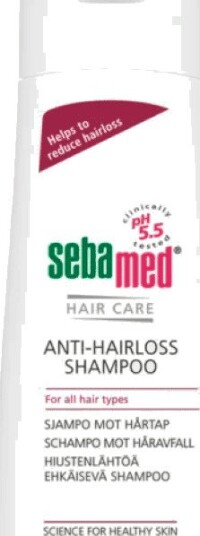 Sebamed Anti-Hairloss Shampoo 200 Ml. Hårpleie Sjampo