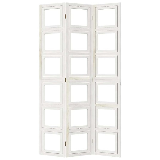 Romdeler 3 paneler hvit heltre keisertre 8721012073838 Romdeler 3 paneler hvit heltre keisertre 8721012073838