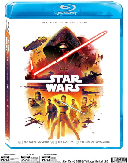 Star Wars: Sequel Trilogy Bluray