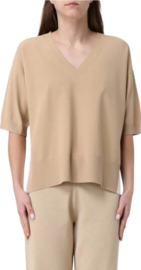 Kangra Dame Strikkevarer Beige S,