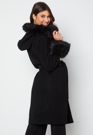 Hollies Camilla Coat Black/Black 40 Hollies Camilla Coat Black/Black 40