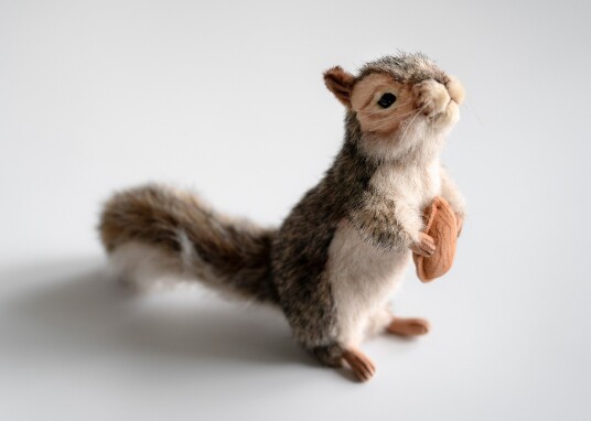Hansa Creation Grey Squirrel Plush Toy Charming and Lifelike Stuffed Animal Hansa Creation Grey Squirrel Plush Toy Charming and Lifelike Stuffed Animal