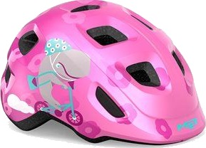 MET Hooray barnehjelm Pink Whale/Glossy
