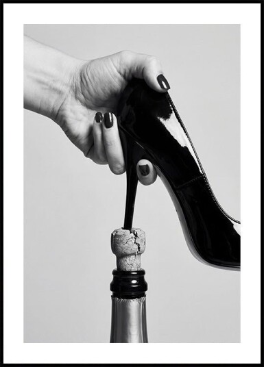 High Heeled Wine Opener Plakat Plakat / 70x100cm