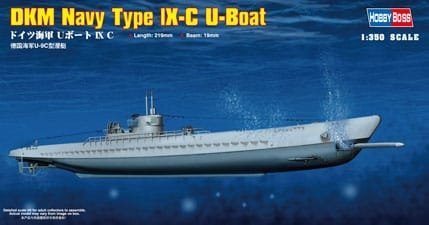 HobbyBoss 1/350 DKM Type IX-C U-Boat