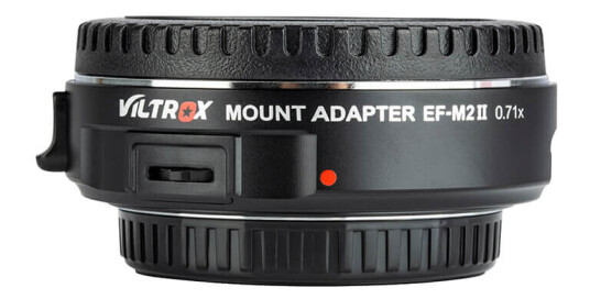 VILTROX SPEEDBOOSTER EF-M2 II For M43 Camera Canon Lens VILTROX SPEEDBOOSTER EF-M2 II For M43 Camera Canon Lens