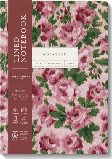 Notatbok A5 Roses Premium Paperback