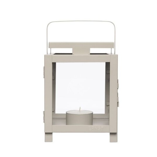 Ernst Lyslykt for telys Beige 25cm
