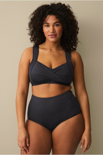 Ellos Plus collection - Macie Maxi Bikini Pink Shaping Effect - Svart