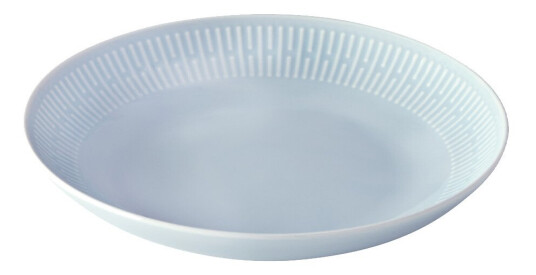 Aida  Relief dyp tallerken 22 cm lys blå