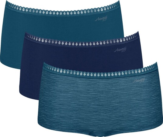 sloggi Sloggi Go Crush Short C3P TURQUOISE LIGHT COMBINATION L
