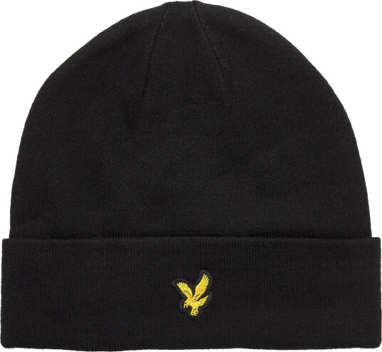 Lyle & Scott Acrylic Beanie - Black - ONE SIZE