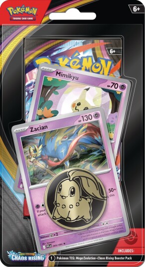 Pokemon Mega Evolution 4 Chaos Rising Blister 3pk