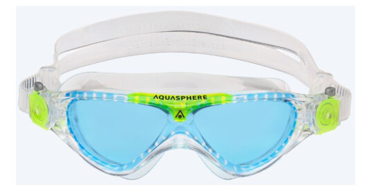 Aquasphere svømmebriller til barn (6-15) - Vista - (Blå linse) Aquasphere svømmebriller til barn (6-15) - Vista - (Blå linse)