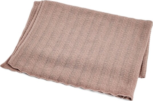 Smallstuff Pudder Babyteppe Fishbone Strikke