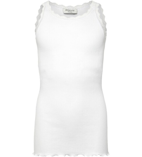 Rosemunde Kids Rkbalta Modal Sl Lace Top White 128