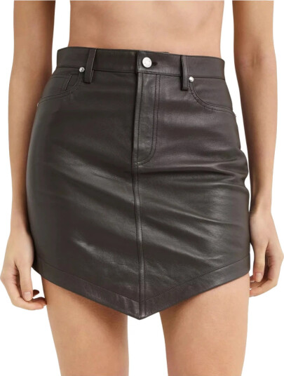 Alexandre Vauthier Dame Skjørt Brun S,