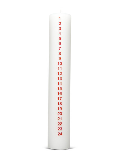 Kunstindustrien December Candle White