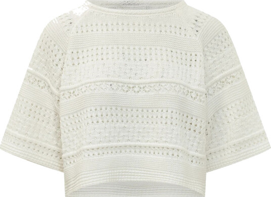 Weekend Max Mara Dame Strikkevarer Hvit S,