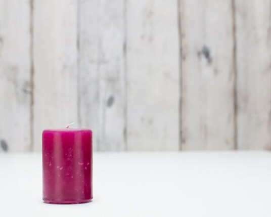 Kubbelys lilla lite krystall fra Kloster Design