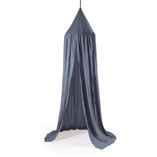 Sebra Forest Lake Blue Sengehimmel Dobby Weave