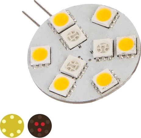 LED pære G4 Dual Color dimbar 80lm/10W bakpin 9 10W LED pære G4 Dual Color dimbar 80lm/10W bakpin 9 10W