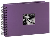 Hama Fine Art Spiral Album, purple, 22x17/50, Lilla, 10 x 15, 13 x 18, 220 mm, 170 mm