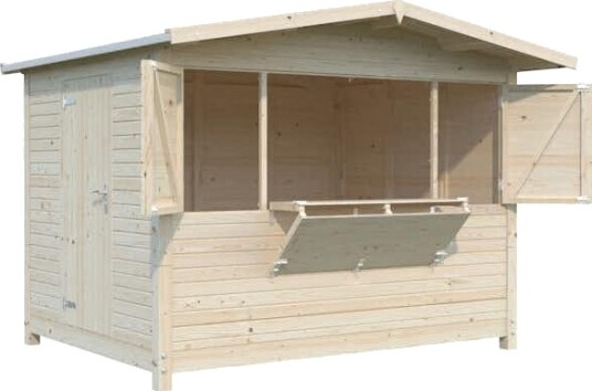 Kiosk Palmako Marian 6,2 m2 Sammenleggbar