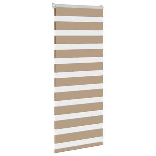 Sebragardin sandbrun 60x100 cm stoff bredde 55,9 polyester