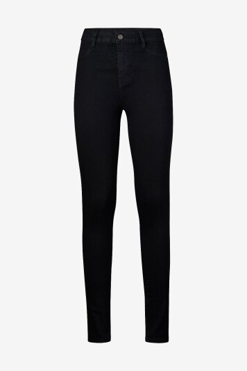 Saint Tropez - Jeans Stretchy Highwaist - Svart Saint Tropez - Jeans Stretchy Highwaist - Svart