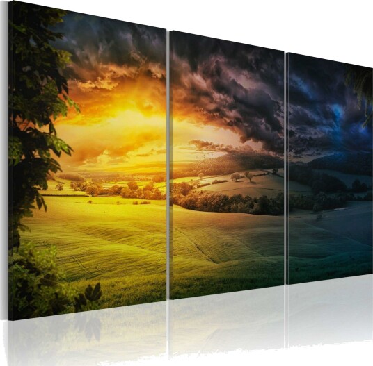 Bilde Landet Av Den Stigende Solen 120x80 Artgeist sp. z o. o.