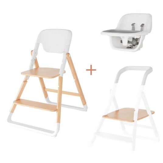 Ergobaby Evolve 3 I 1 Matstol Komplett Natur Ergobaby Evolve 3 I 1 Matstol Komplett Natur
