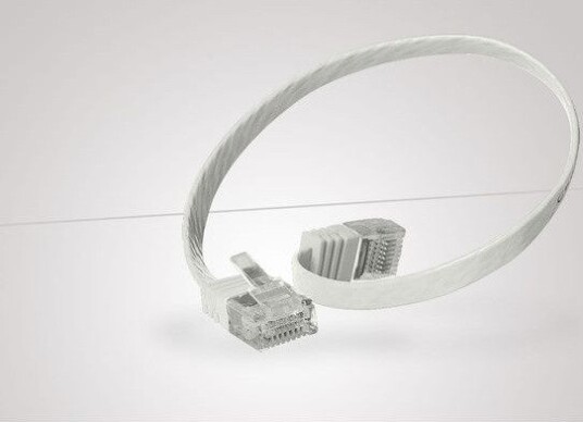 S/Conn Kvalitetspatchkabel Slimline Ekstra Flat Superfleksibel U/Utp Cat. 6 Grå 1 M 16675711Sl