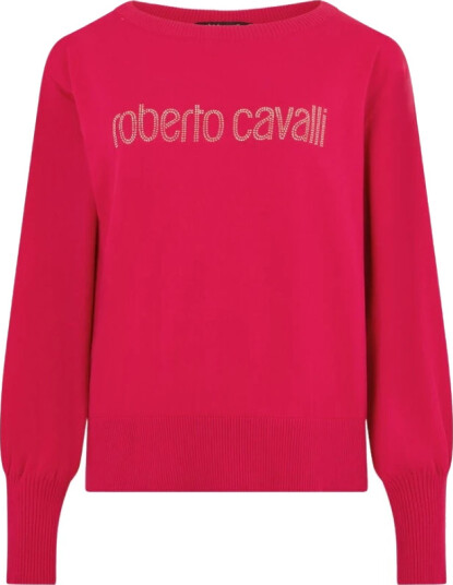 Roberto Cavalli Dame Strikkevarer Rød L,
