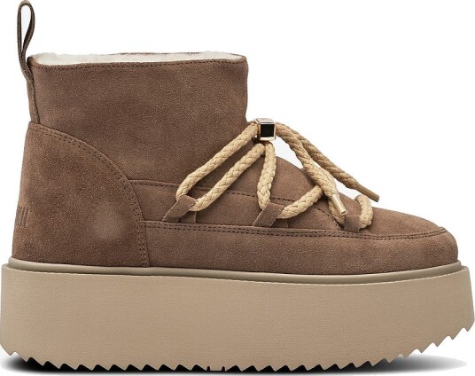 Inuikii Joggesko Classic Low Platform Beige