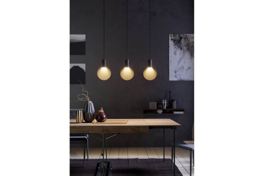 Eglo Takpendel Eglo Sarona med 3 lamper Svart/Gull