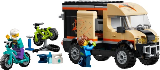 Lego Van Med Terrengsykler Lego Van Med Terrengsykler