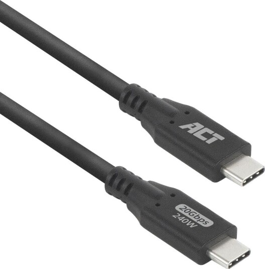 Act Usb4 20Gbps 240W Usb Type-C-Kabel 1 Meter (Ac7421) Act Usb4 20Gbps 240W Usb Type-C-Kabel 1 Meter (Ac7421)