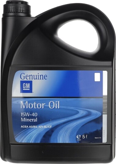 Motorolje GM 15W40 Mineral 5L