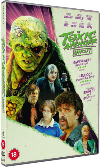 The Toxic Avenger 2023 DVD