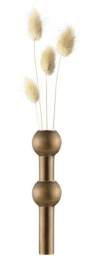 STOFF Nagel Vase Bronzed brass