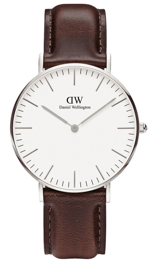 Daniel Wellington DW Klokke Classic Bristol 36mm Sølv Daniel Wellington DW Klokke Classic Bristol 36mm Sølv